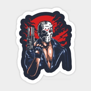 Jason Will Be Back Sticker